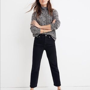 Madewell Classic Straight Jean! Worn once.